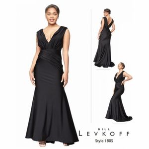 Black classic elegant gown size 12